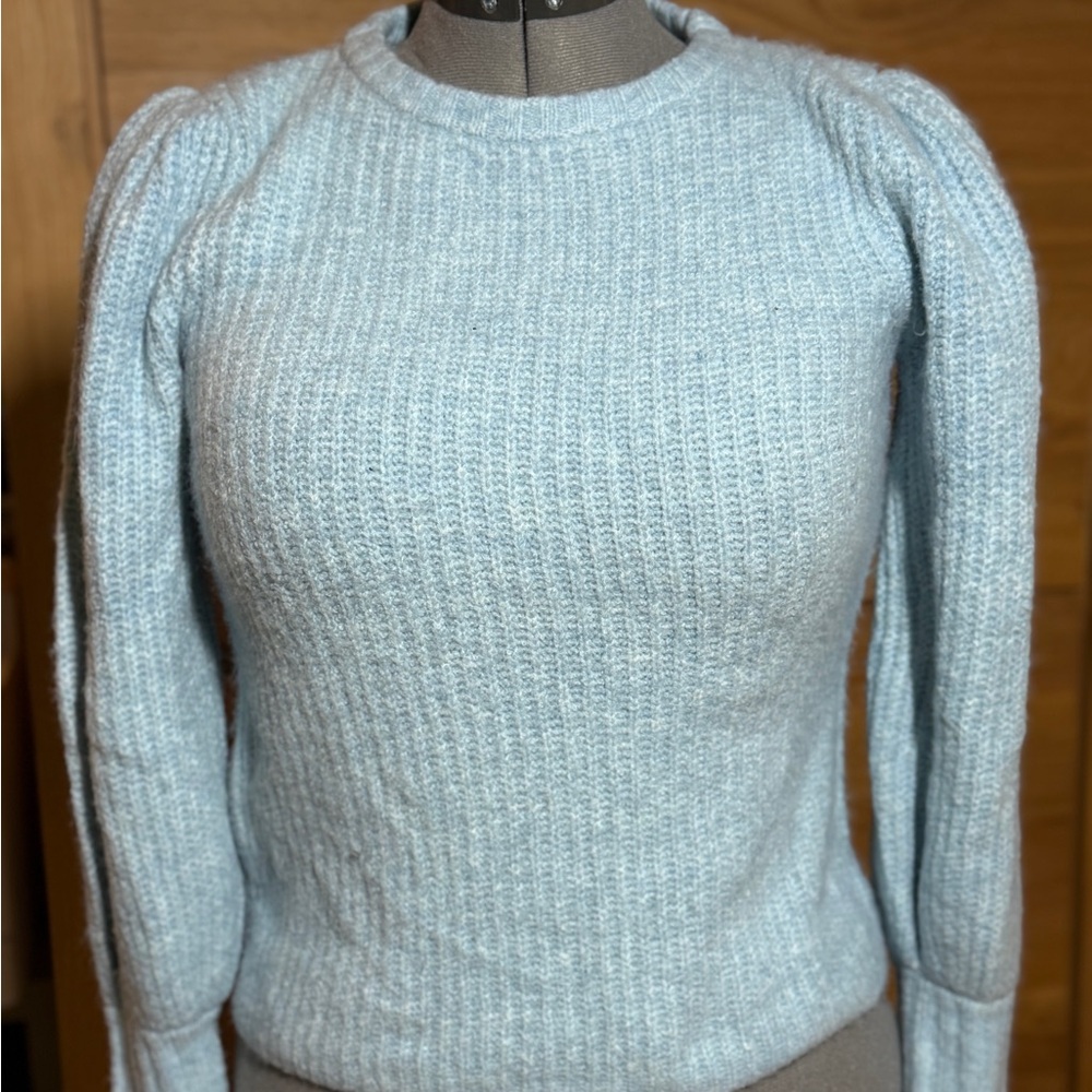 a new day Sky Blue Women's Turtleneck Sweater